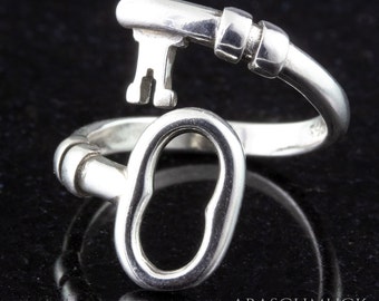 Zilveren Ring Zilver 925 Ring Verstelbaar Open R0712