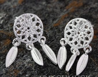 1 pair of silver earrings ear studs 925 silver ear studs