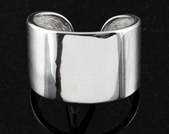Silver Ring Silver 925 Ring Adjustable Open R0603