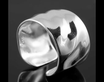 Silberring Silber 925 Ring Verstellbar Offen  R0715