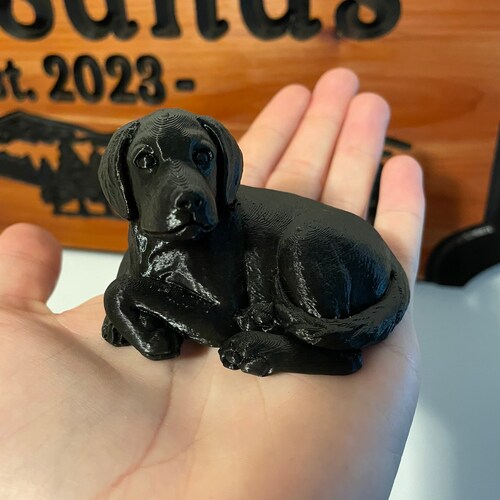 Labrador Retriever Figurine Dog Figurine Black Lab - Etsy
