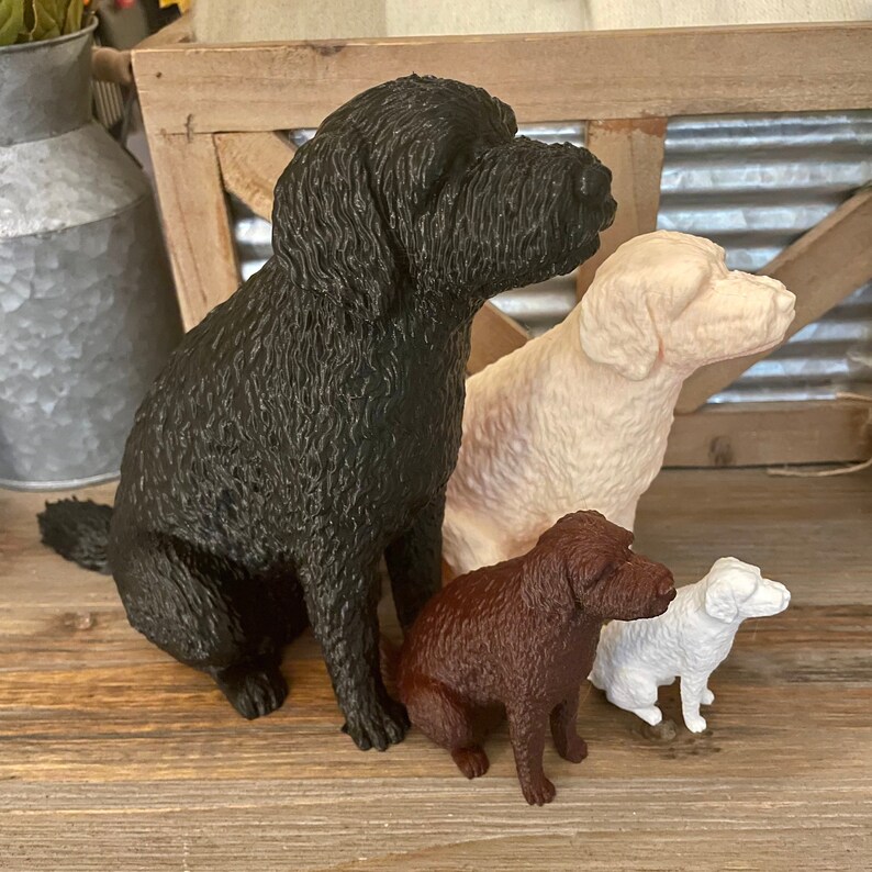 labradoodle statue