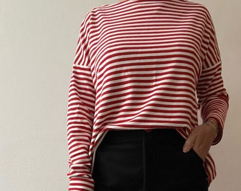 Digitales Schnittmuster - Boxy Shirt // PDF-Schnittmuster Oversized Shirt #thearashirt