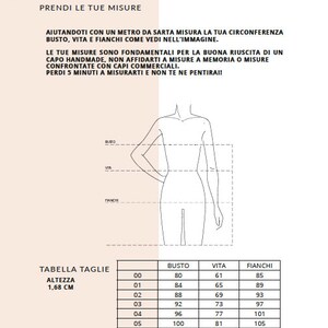 Sewing Digital Pattern Wide gathered skirt // Cartamodello PDF gonna arricciata con elastico in vita themiaskirt immagine 9