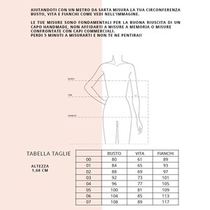 Sewing Digital Pattern Short sleeve ruffle dress // Cartamodello PDF abito manica corta con alette e gonna con balza themajadress immagine 8