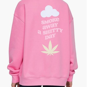 Weed Quote Motel Keychain Design (Clothes,Cups,Etc) | “Smoke Away a Shitty Day” | SVG PNG | Trendy Cut File For Cricut & Silhouette image 4