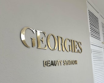 3D Wall Letters , Large Custom Acrylic Lobby sign , Easy to install