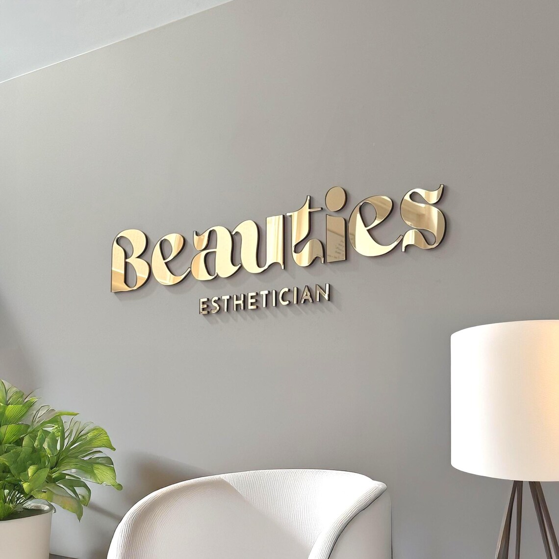 Esthetician Treatment Room Sign – Custom 3D Salon Logo - Etsy