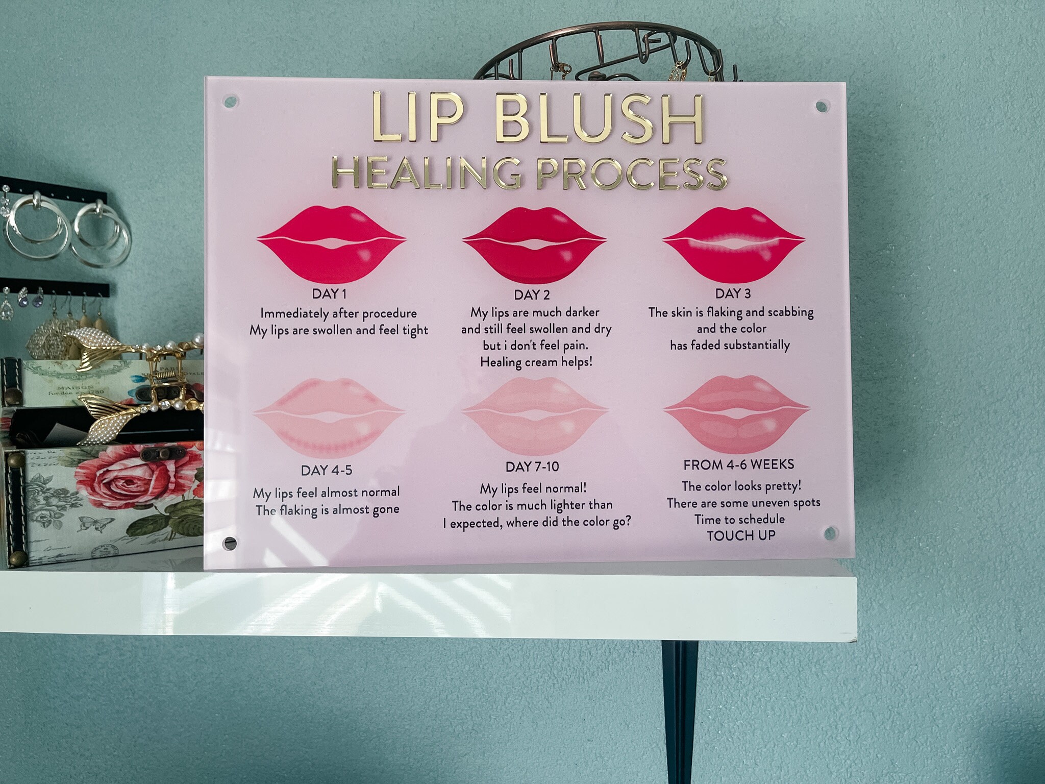 Lip Blush Stages Of Healing & Aftercare Instructions Kenya