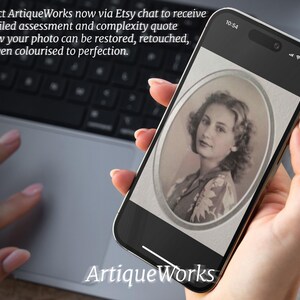 Before-and-after comparison of a restored vintage photo, showing handcrafted color improvement and detail repair. Master-Level Photo Restoration Service! Vintage Photo Editing, Restore Old Pictures, Remove Blur, Photo Repair, Fix Damage, Improve Quality