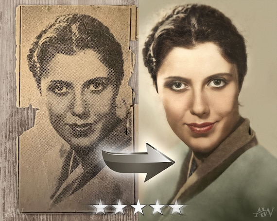 Master-Level Photo Restoration Service! Vintage Photo Editing, Restore Old Pictures, Remove Blur, Photo Repair, Fix Damage, Improve Quality