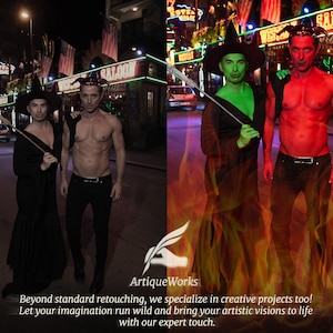An example of creative, design-led photo retouching that goes beyond standard correction—showcasing the artistic possibilities of expert Photoshop work at ArtiqueWorks. Expert Photoshop Services, Photo Edit Service, Photo Retouching, Photo Restoration, Add Person to Photo, Remove Person from Photo, Retouch.