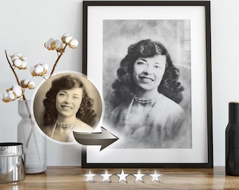 Custom Pencil Sketch Portraits From Your Photo, Custom Art Prints, Drawing, Digital Sketch Art From Photos, Illustration, Family Portraits