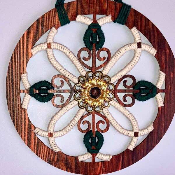 Sunflower Wall Medallion/Wall Art