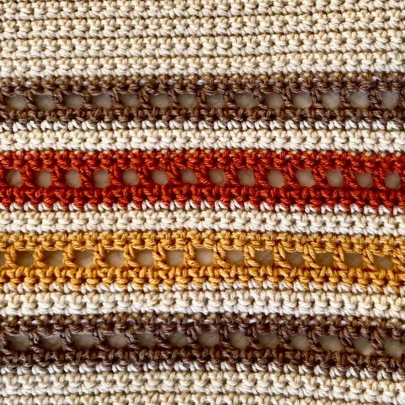 Windows Crochet Afghan Pattern/Digital Download image 1