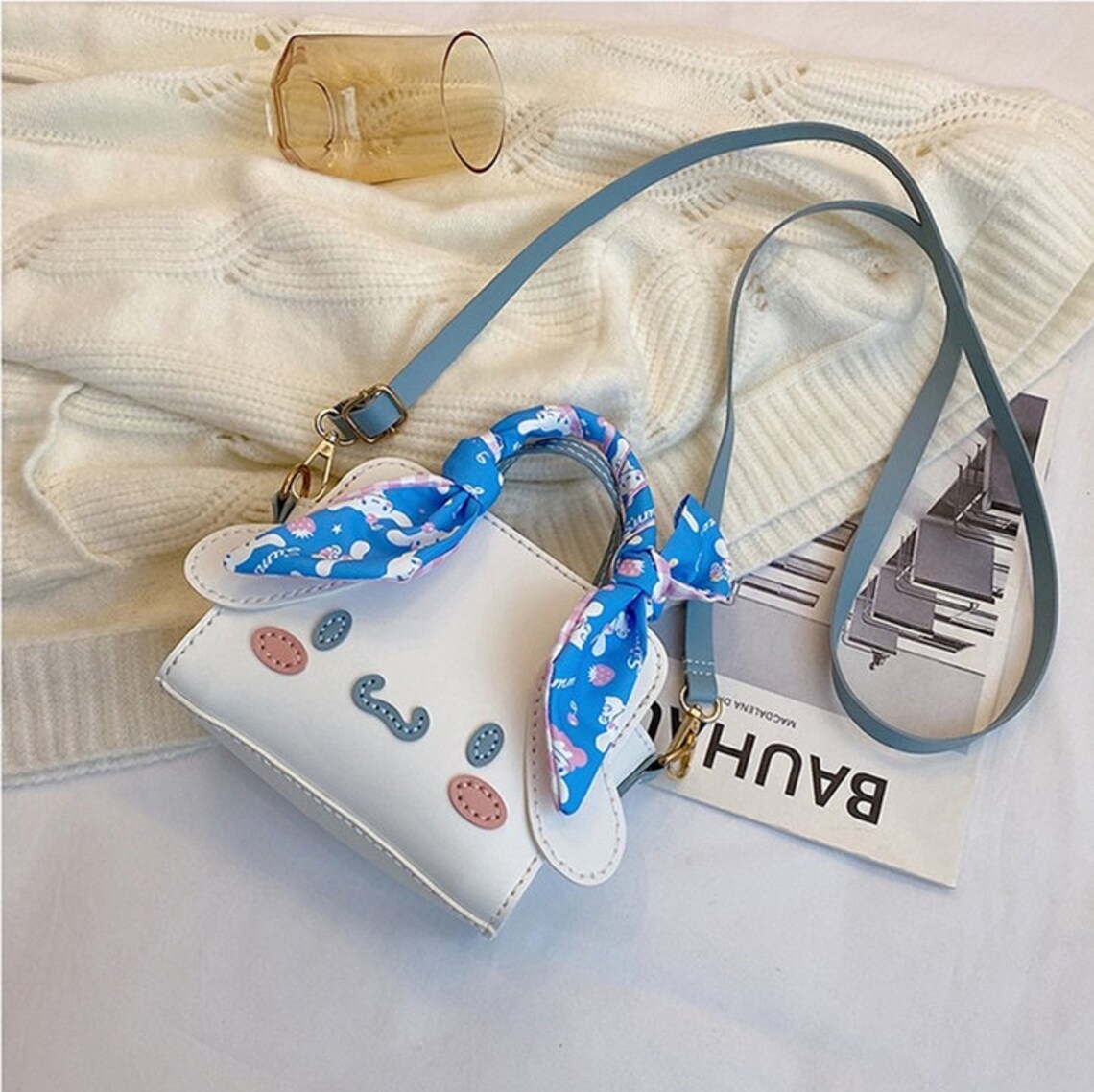 Cute Cinnamoroll Crossbody Bag DIY Kawaii Cinnamoroll Handbag - Etsy