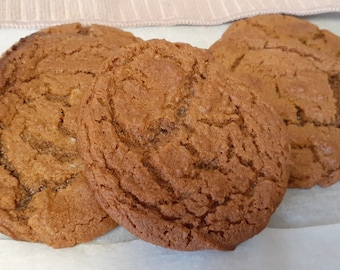 Trece galletas de jengibre suaves