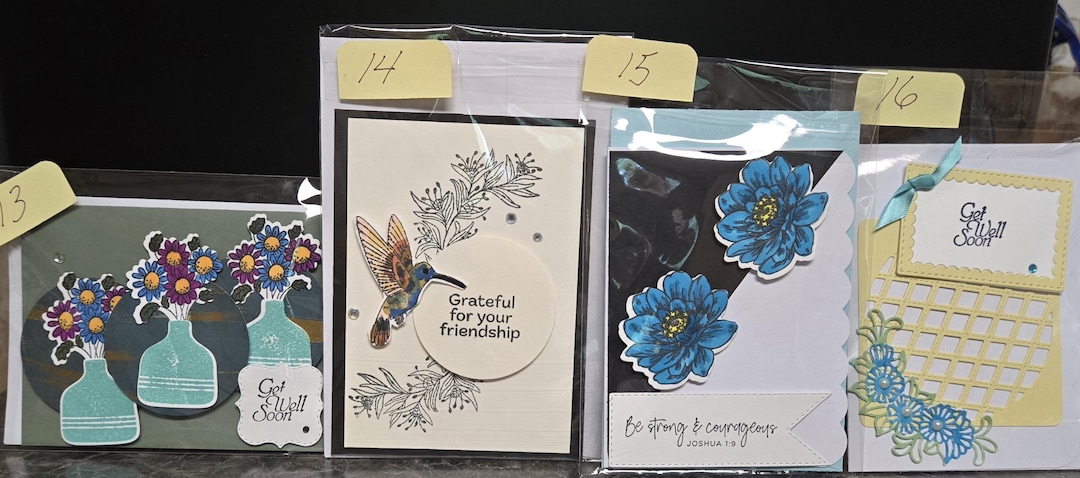 Craft Acrd A Variety of Hand Crafted Cards. - Etsy