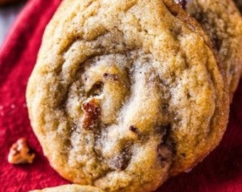 homemade Baker's dozen Butter pecan cookies