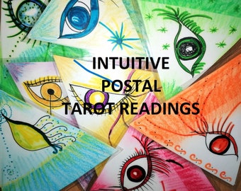 Lectura intuitiva del tarot postal (lectura general + preguntas adicionales opcionales)