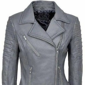 Grey racer jacket store