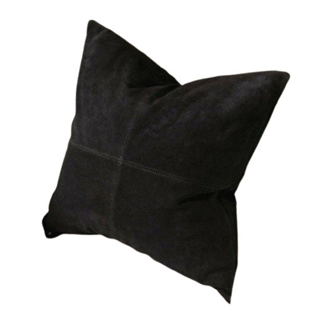 Lambskin Suede Leather Cushion Cover Soft Suede PATCHWORK Etsy