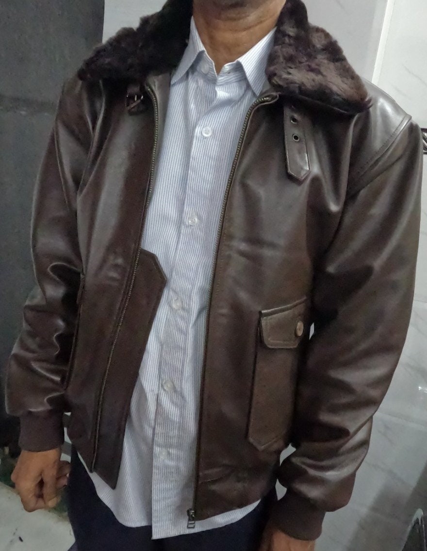 AstitchIn New Men's Fashion Air Force A-2 Flight Bomber