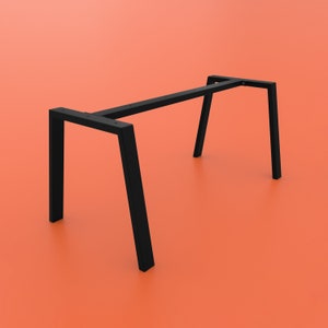 Customizable Iron Table Legs, Minimal Design - Pieds de Table Métal Sur Mesure - Einzigartige Metall Tischbeine - Table Legs
