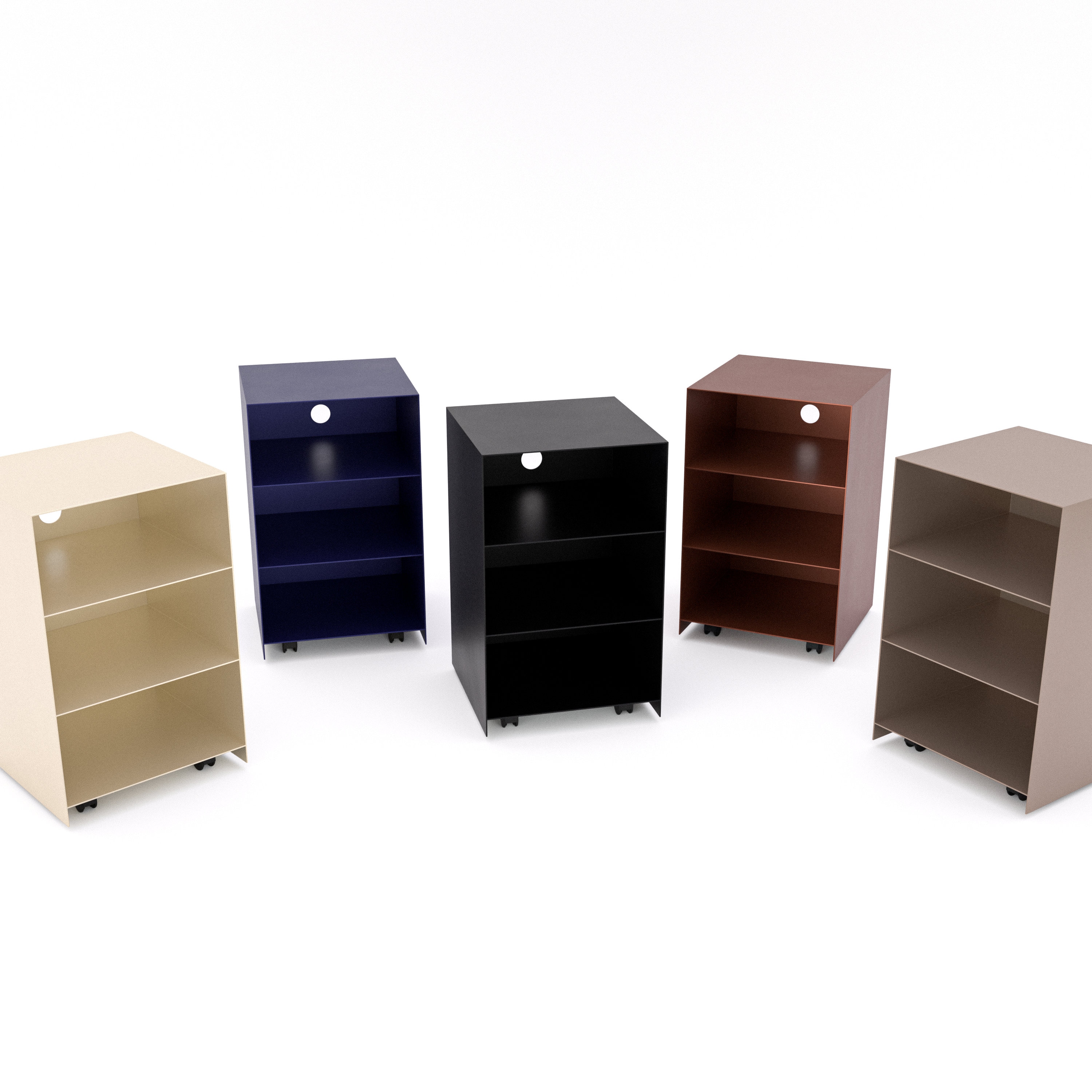 Tavolo Sopra Letto Regolabile Con Ruote Comodino Inclinabile Con - Foto 5