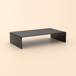 PC Monitor Stand, Dual Screen Desk Support, PC Screen Base, Ergonomic Desk Riser, Stylish Practical Computer Screen Support