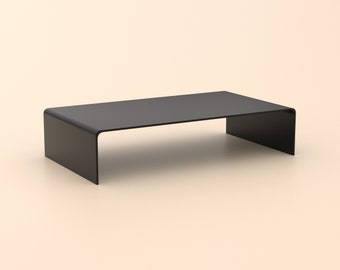 PC Monitor Stand, Dual Screen Desk Support, PC Screen Base, Ergonomic Desk Riser, Stylish Practical Computer Screen Support