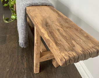 Hinterland 2 Weathered Edition / Bedroom Furniture / Entrance Bench / Distressed Wood / Living Room furniture / Wedding gift