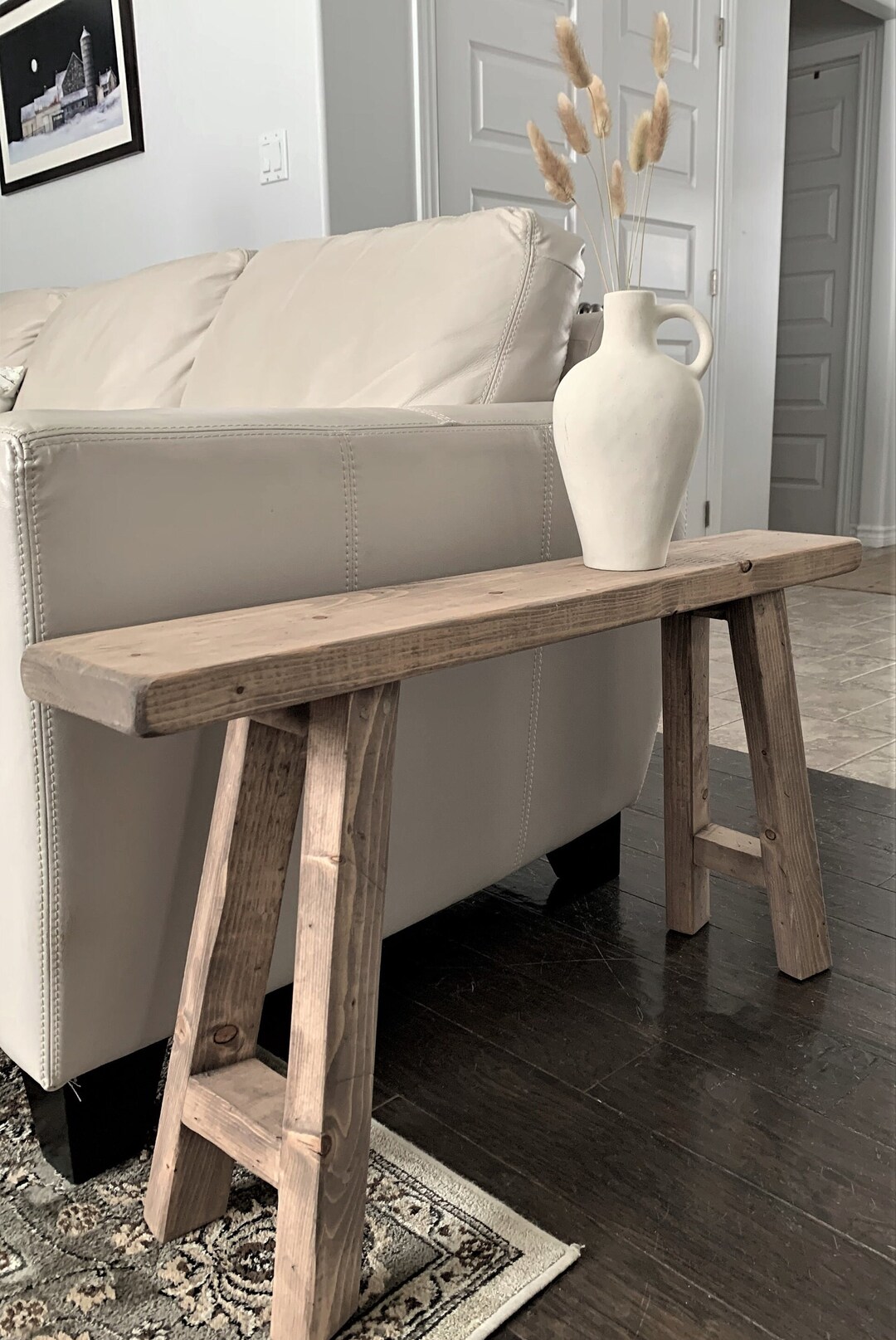 Peck Lake Bench / Blanket Bench / Vintage Bench / Living Room Bench