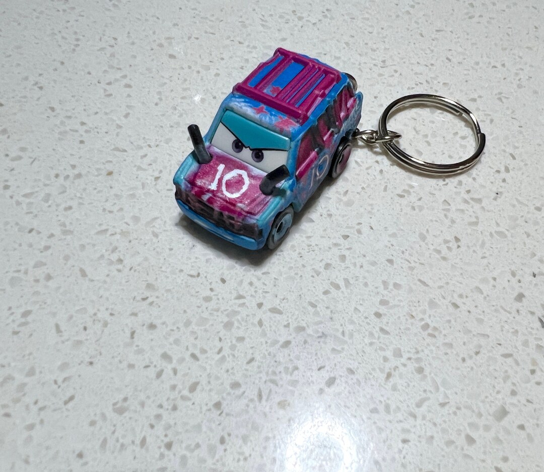 Mini Keychain Cars Movie Mystic Diecast Keyring Pixar Keychain Etsy