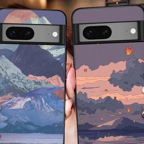 Lofi Phone Case Anime Cover for Google Pixel 7 7 Pro 6 6A 6 Etsy