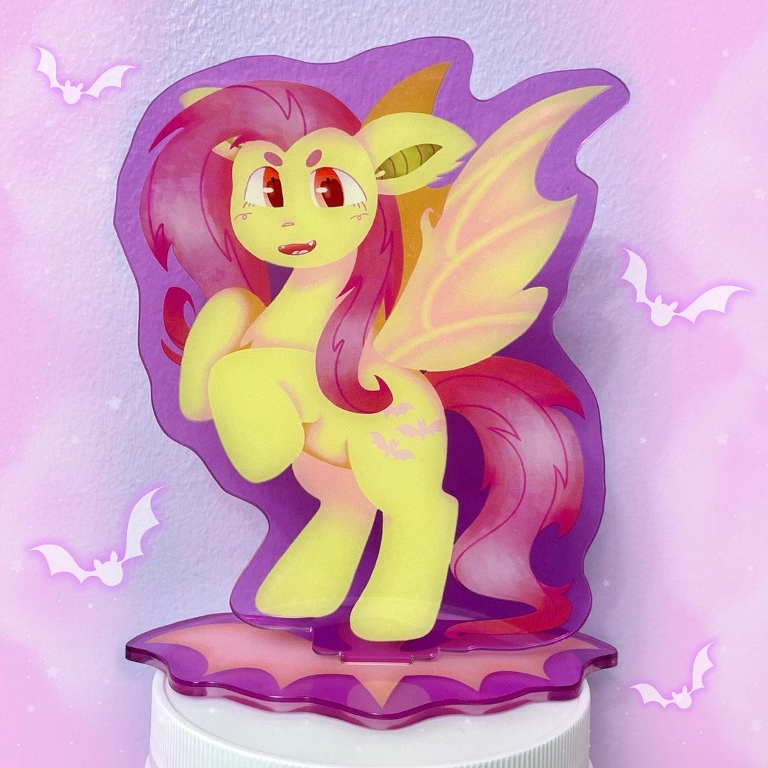 MLP My Little Pony Flutterbat Acrylic Stand Figure (5”) - Etsy