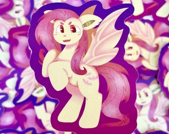 MLP my little pony g4 flutterbat sticker (3”) !