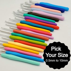 Extra Large Crochet Hook Set/ Big Crochet Hook/ Jumbo Crochet Hooks/ 4  Pieces of Set 