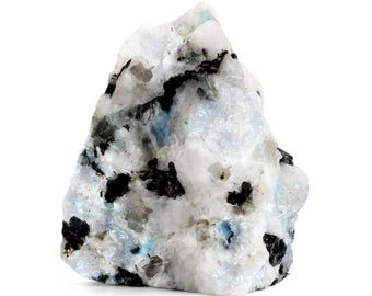 1.5-2" Rainbow Moonstone Large Raw Stones and Healing Crystals Natural Labradorite Rough Crystal Rocks for Tumbling Cabbing Rock Decoration