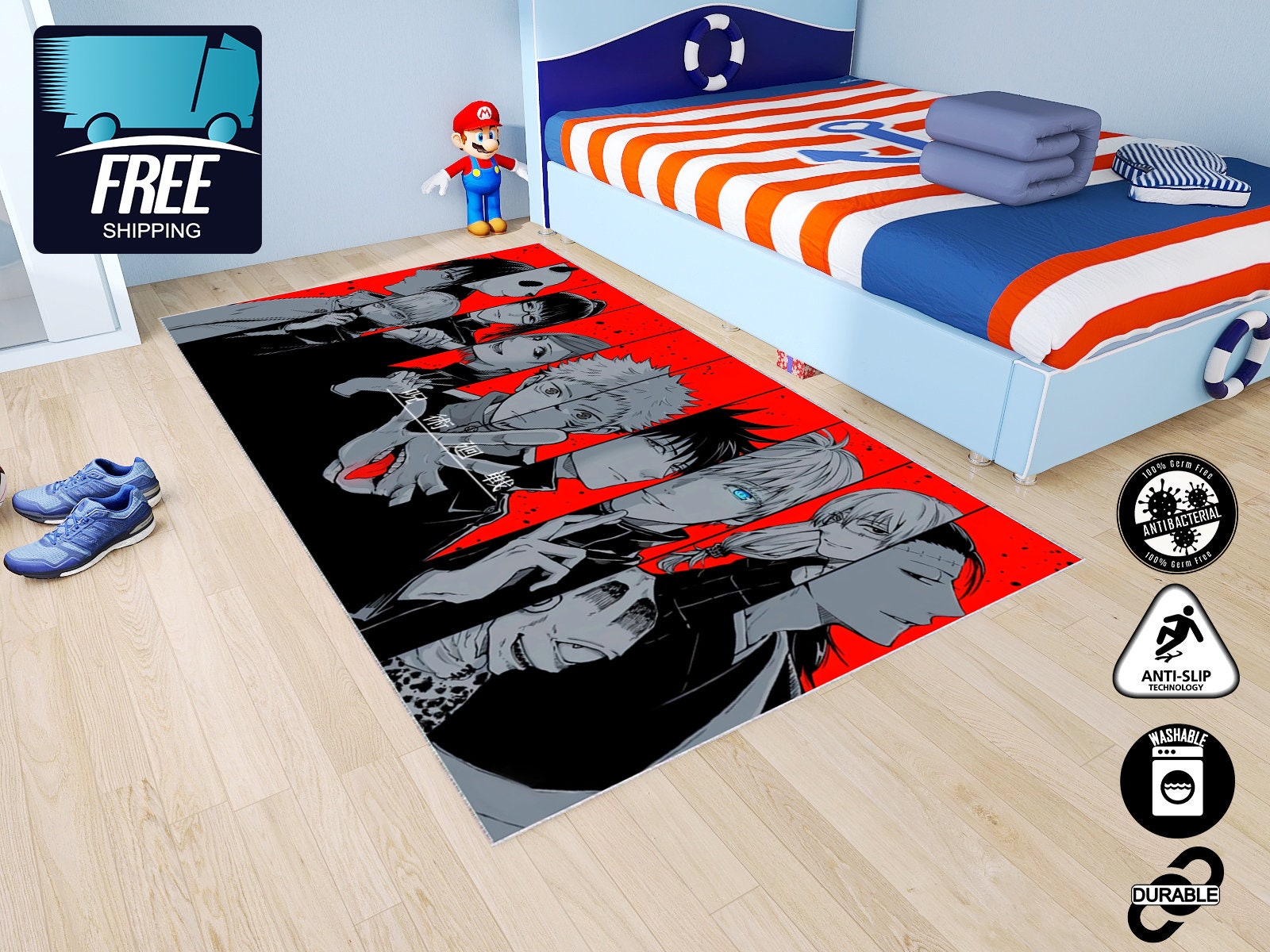 Custom Anime Irregular Tapete Hanma Baki Cartoon tapetes artesanais Tapete  de área - China Tapete e Carpet preço