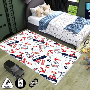 Kids Patterned Rug,Nursery Rug,Child Room Rug,Custom Rug,Personalized Carpet,Birthday Gift,Game Room Rug,Soft Kids Room Carpet,Non-Slip Rug