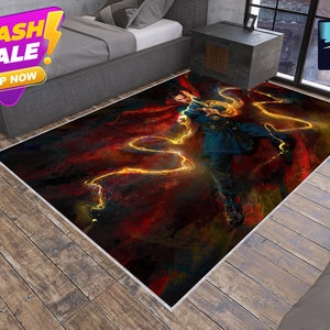 Dr.Strange Rug,Marvel Rug,Superhero Rug,Custom Rug,Personalized Gift,Home Decor,Teen Room Rug,Kids Carpet,Nursery Room Rug,Fantastic Rug