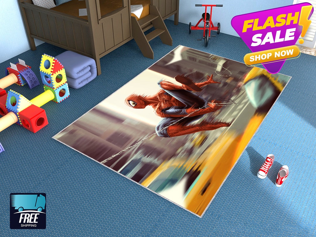 Spiderman Rug,marvel Rug,superhero Rug,avengers Carpet,kids Room Carpet ...