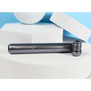Joint Holder - Grey - Smell Proof Doob Tube | Airtight Travel Storage Tube | Solid Aluminium | Discreet Pocket Accessory