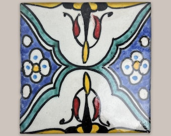 Authentic Moroccan Zellige Beldi Ceramic Tiles 4"x4" - Exquisite Artistry for Unique Interiors: Wall, Floor, and Pool Designs.