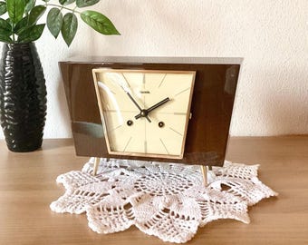 ヴィンテージ ヘルムレ ドーム クロック 花柄 ドイツ製 - Etsy 日本