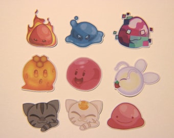 Slime Rancher 1 Glossy Stickers