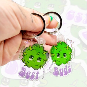 Best Buds Keychain