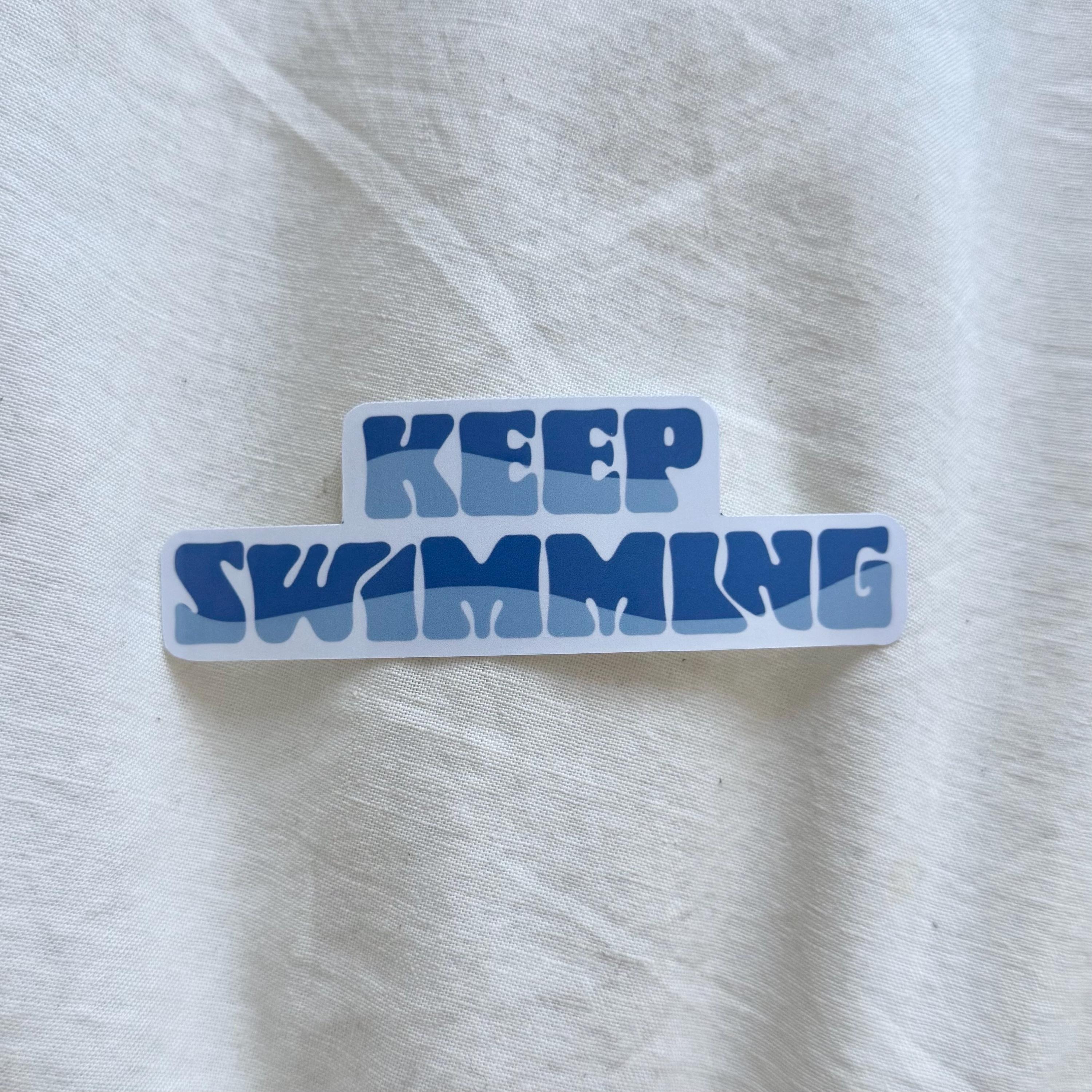 BTS Keep Swimming Sticker | BTS Stickers - Etsy