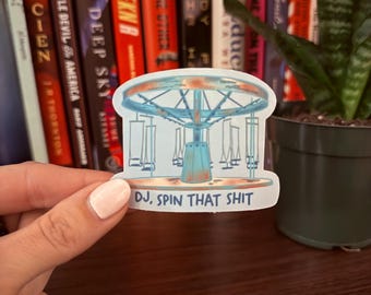 Adesivo BTS “DJ Spin that Shit” RM Spring Day / adesivi bts